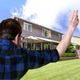 Illustration for article titled Father Spends Joyful Afternoon Throwing Son Around Backyard